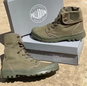 Original Army Green Outdoor Casual Palladium Boots