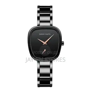 Plain Black Hannah Martin Watch
