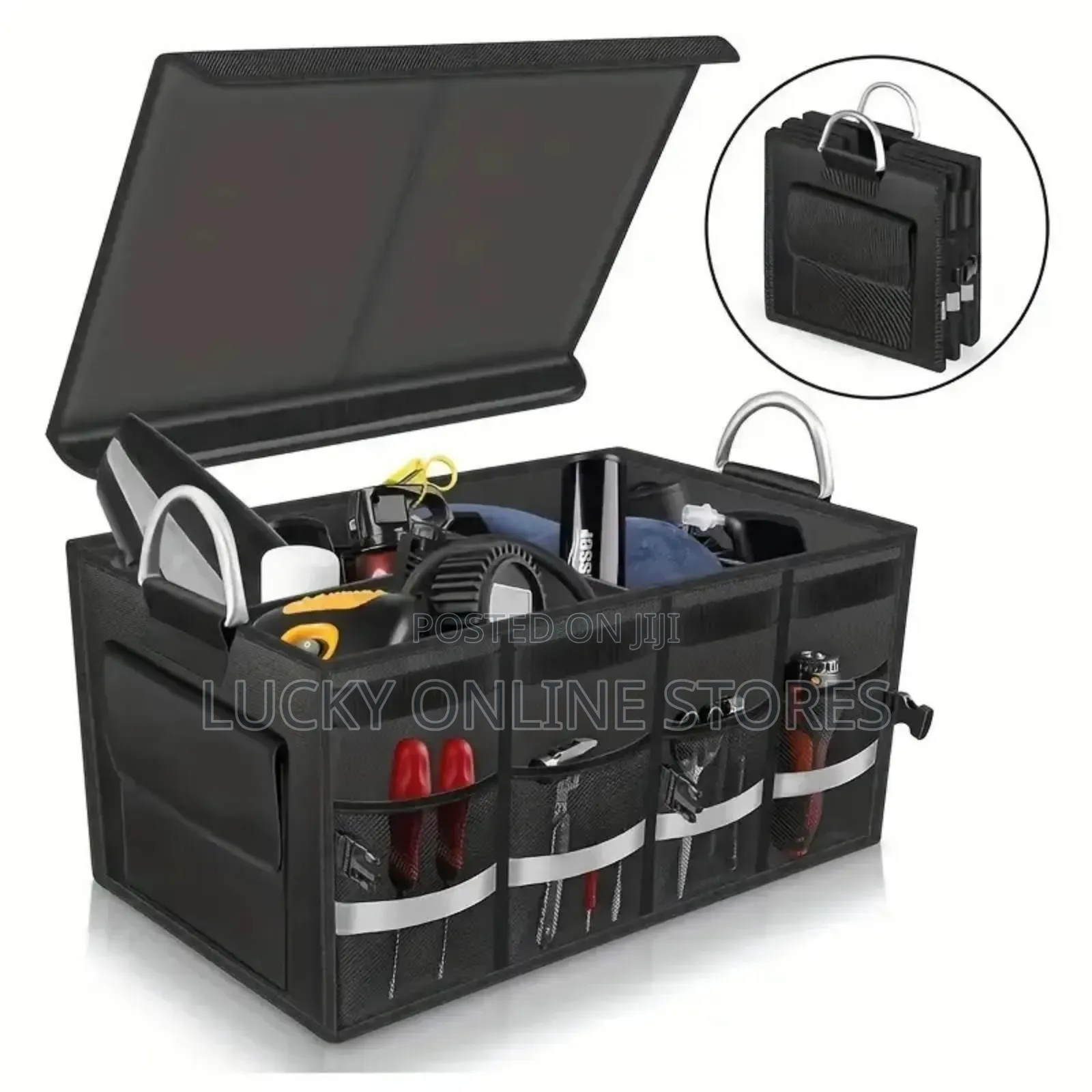 Large Capacity Car Boot Organizer
