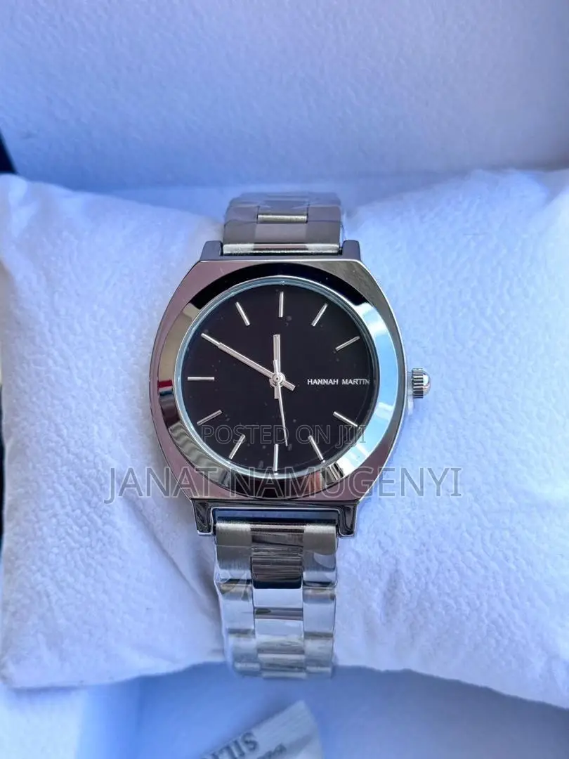 Silver Stainless Steel Hannah Martin Watch