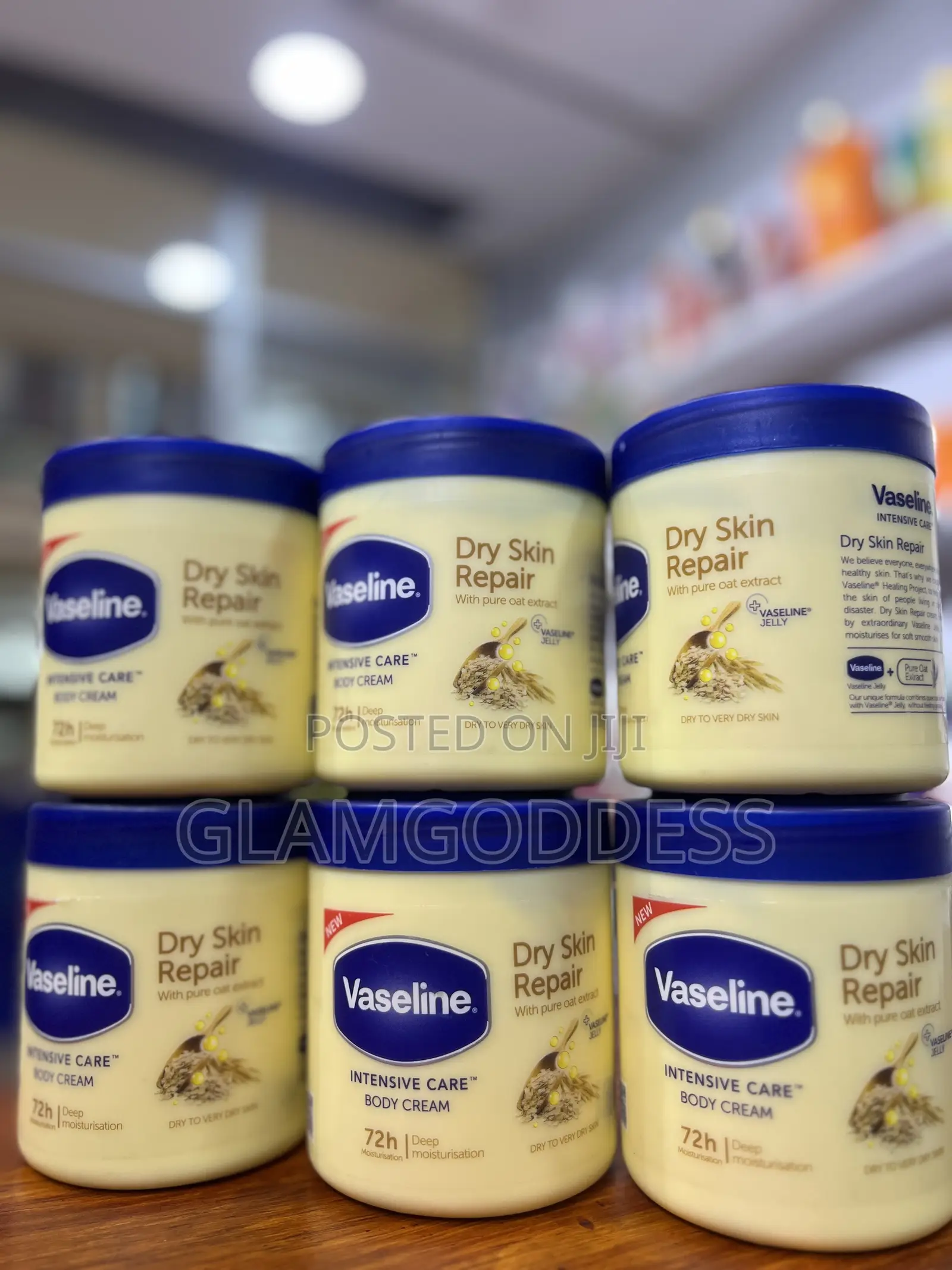Vaseline Cocoa Glow Dry Skin Repair Cream