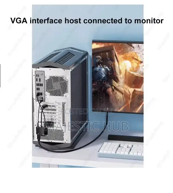 Vga to Hdmi + Vga Adapter