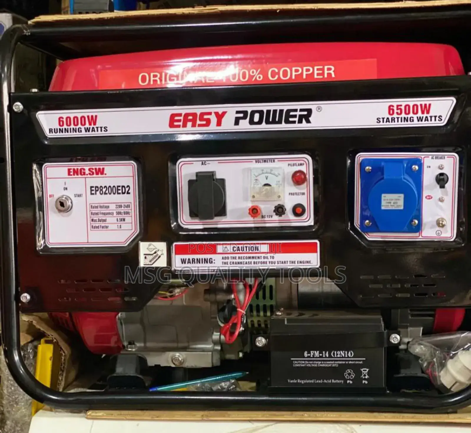 Generator Easy Power 100%Copper