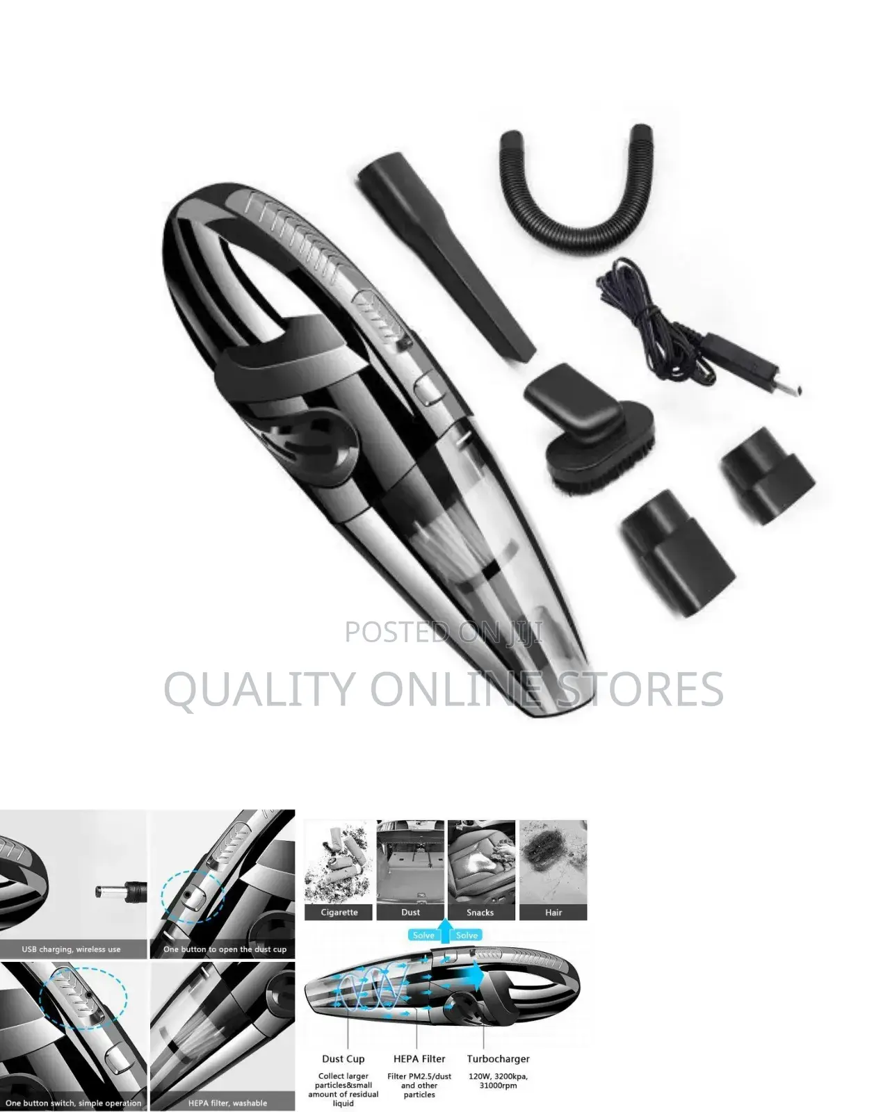 Rechargeable Car Vacuum Cleaner