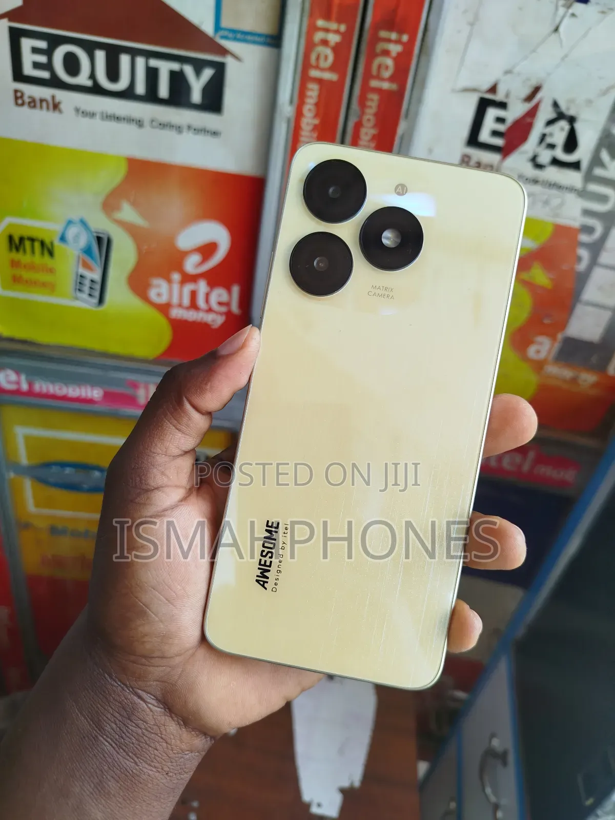 Itel A70 128 GB Yellow