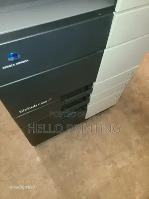 Bizhub C658 Print All Colors, Scan to Email New Stock