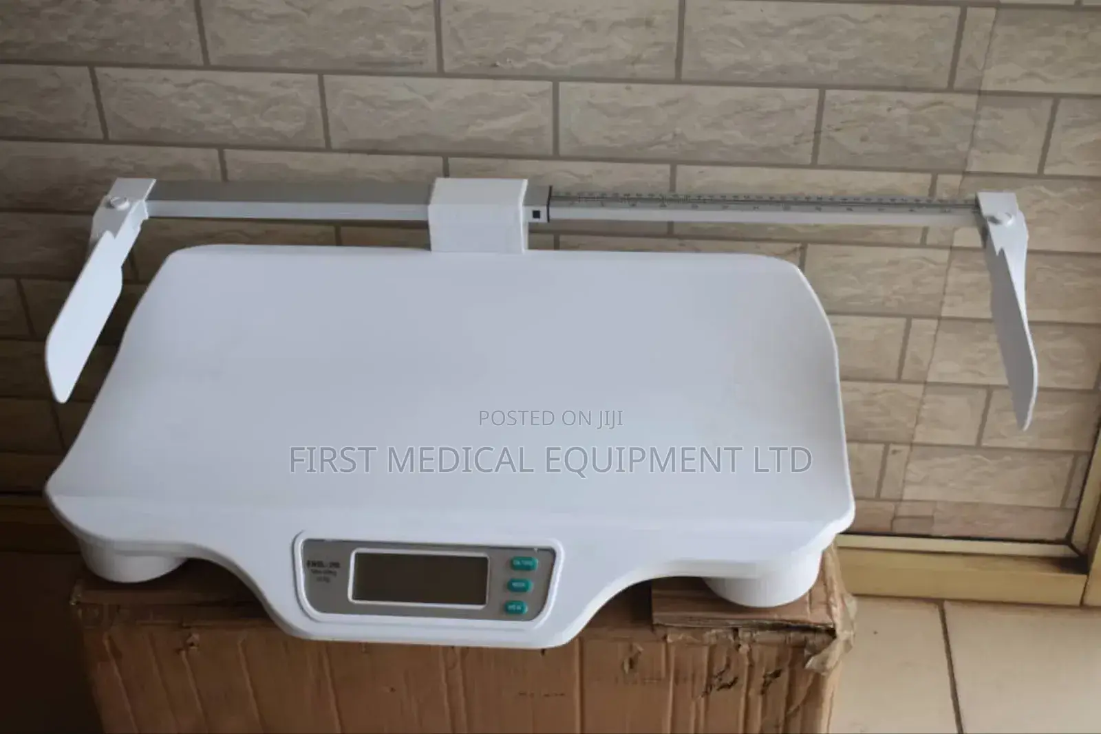 Electronic Weighing Scale With Height Meter