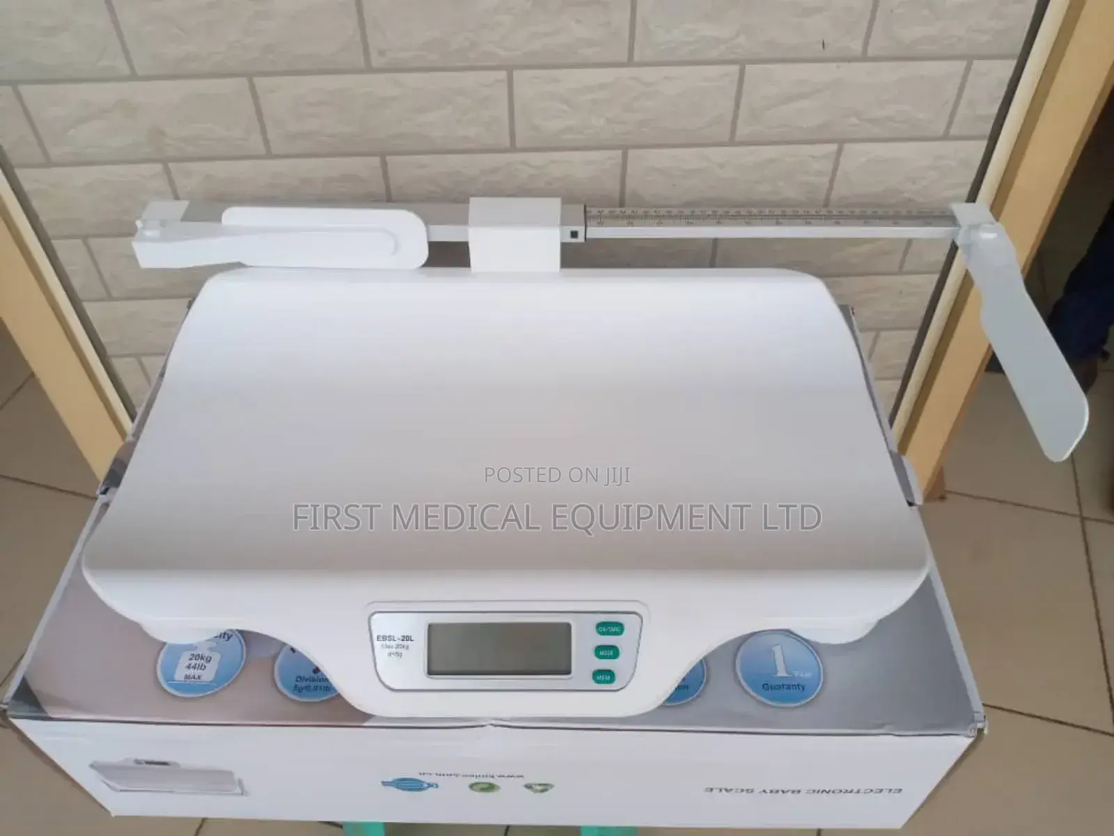 Electronic Weighing Scale With Height Meter