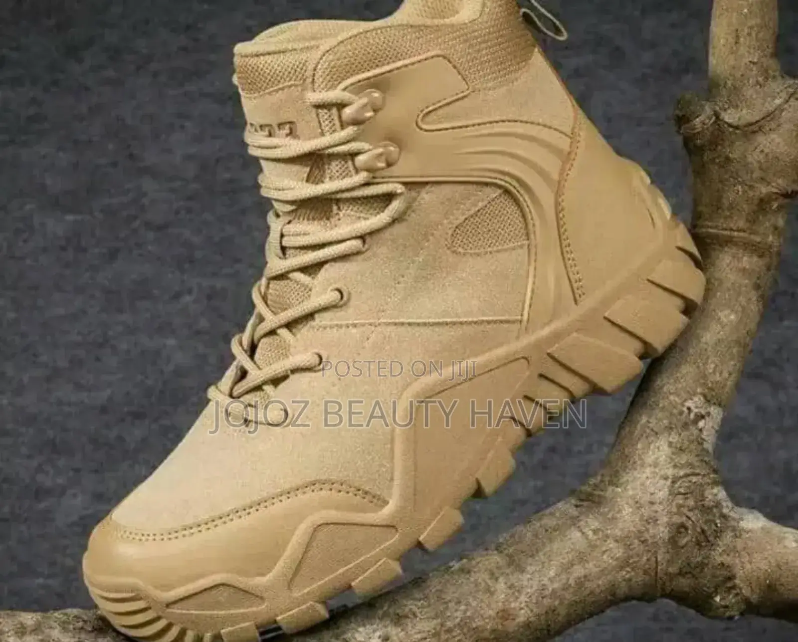 Men's Combat Boots Brown