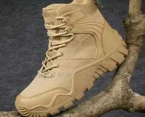 Men's Combat Boots Brown