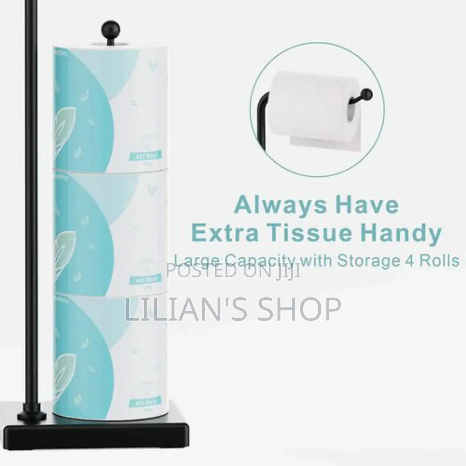 Free Standing Toilet Paper Holder