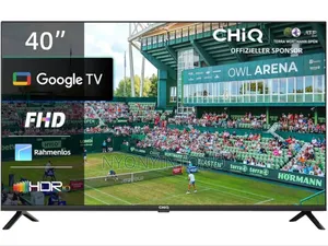 Chiq 40" Smart Android Flameless Google Tv