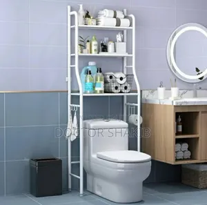 New Strong Toilet Rack White Color