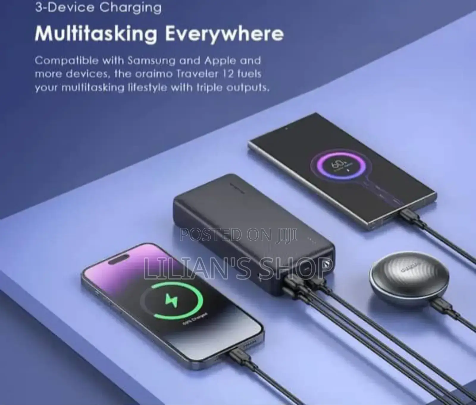 Oraimo Traveler 12 20000mah 12w Power Bank