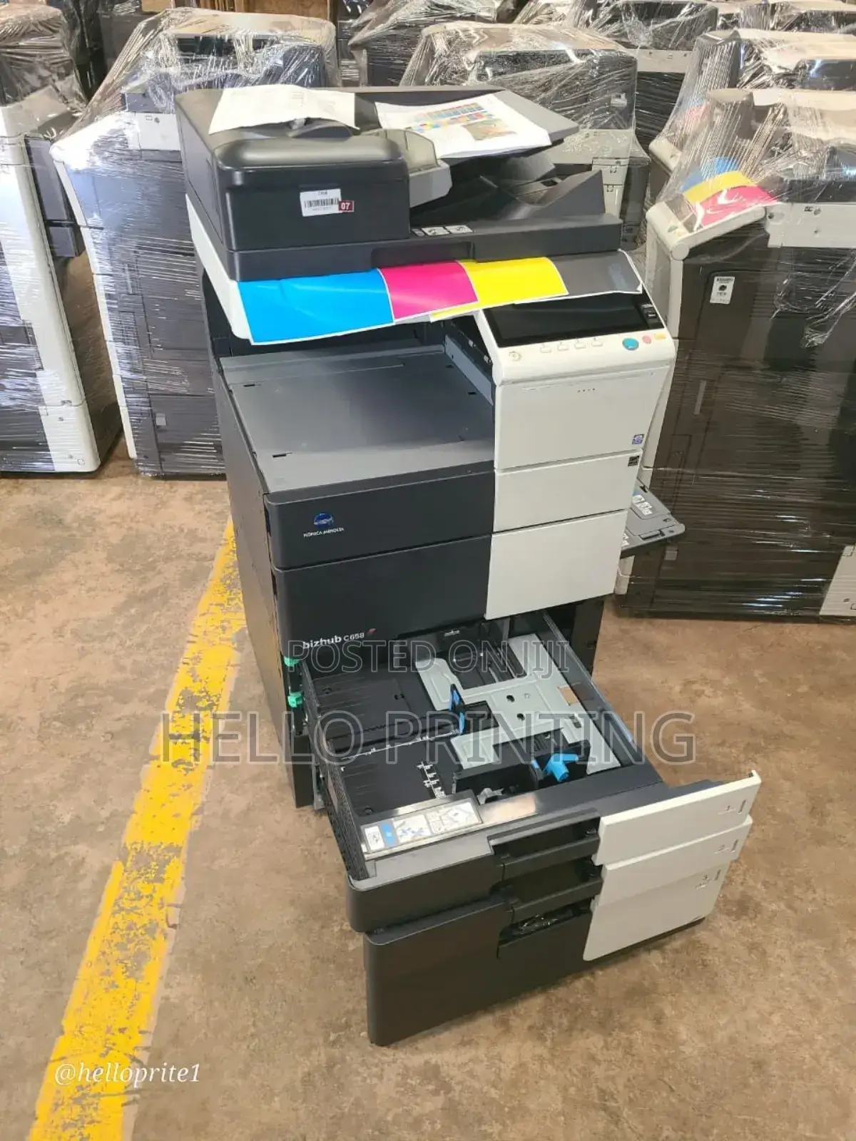 Bizhub C658 New Arrival for Secure Print Jobs