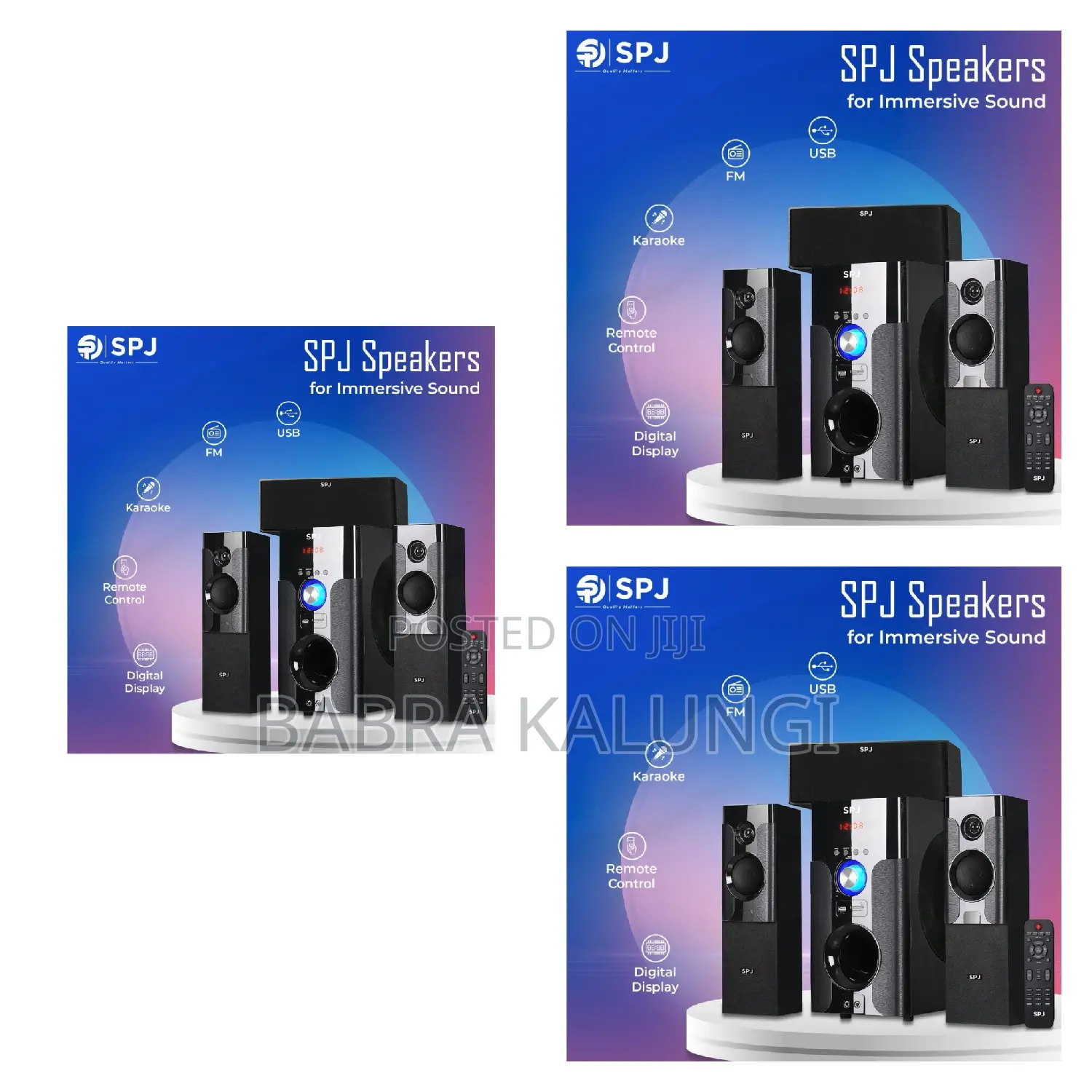 SPJ 3.1 Channel Woofer