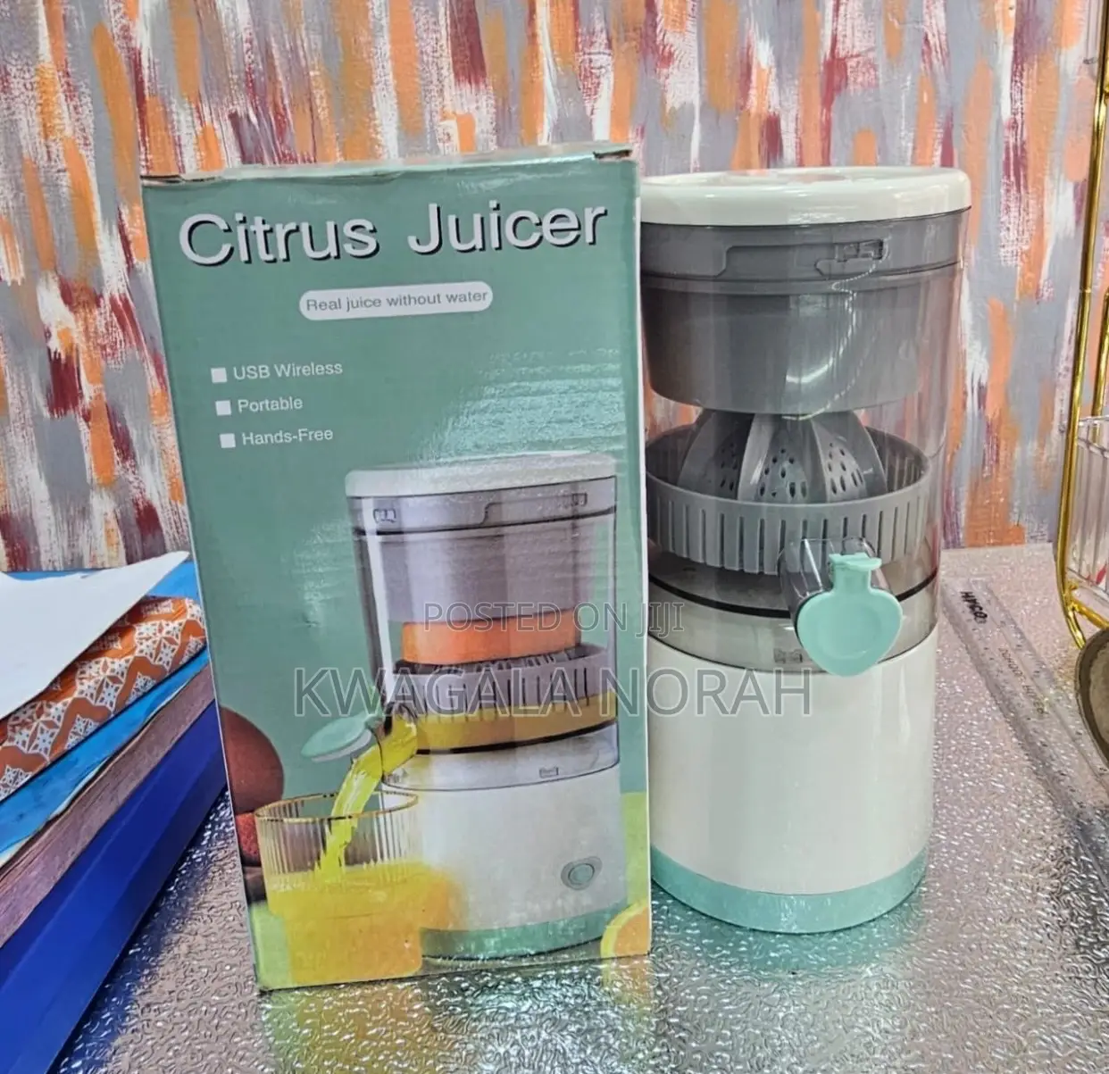 Rechargeable Wireless Portable Citrus Juicer/Blender