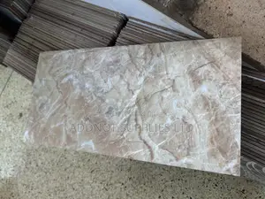Brownish Grooved Floor Tiles