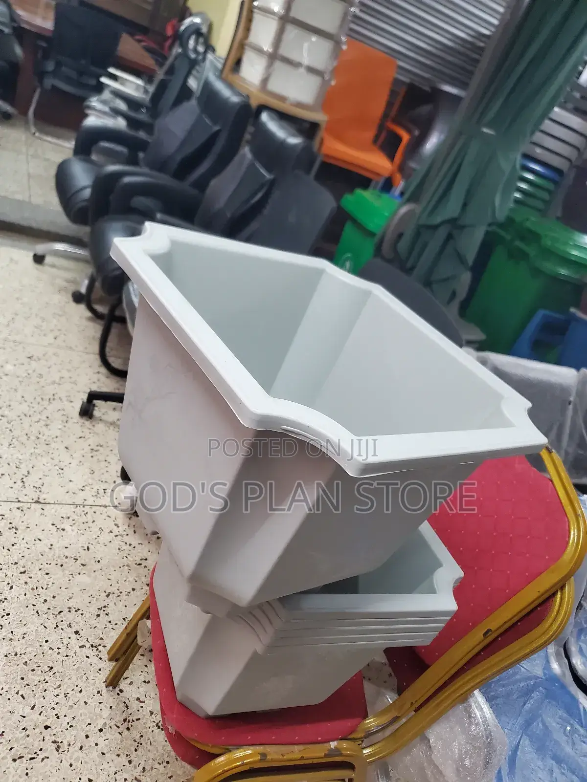 40cm×40cm Square Plastic Flower Pots