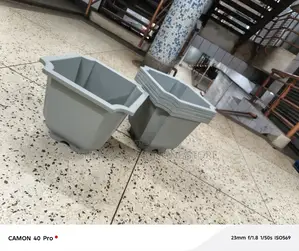 Gray Plastic Flower Pots Plastic Flower Pots