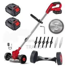 Rechargeable Lawn Mower With Wheels