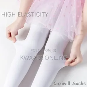 Girls Ballet Tights Cotton Stockings Strechy Soft 1-12 Years