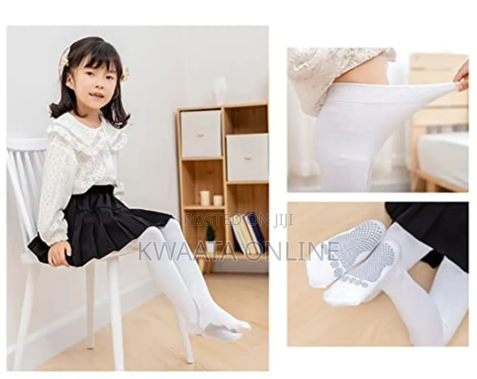 Girls Ballet Tights Cotton Stockings Strechy Soft 1-12 Years