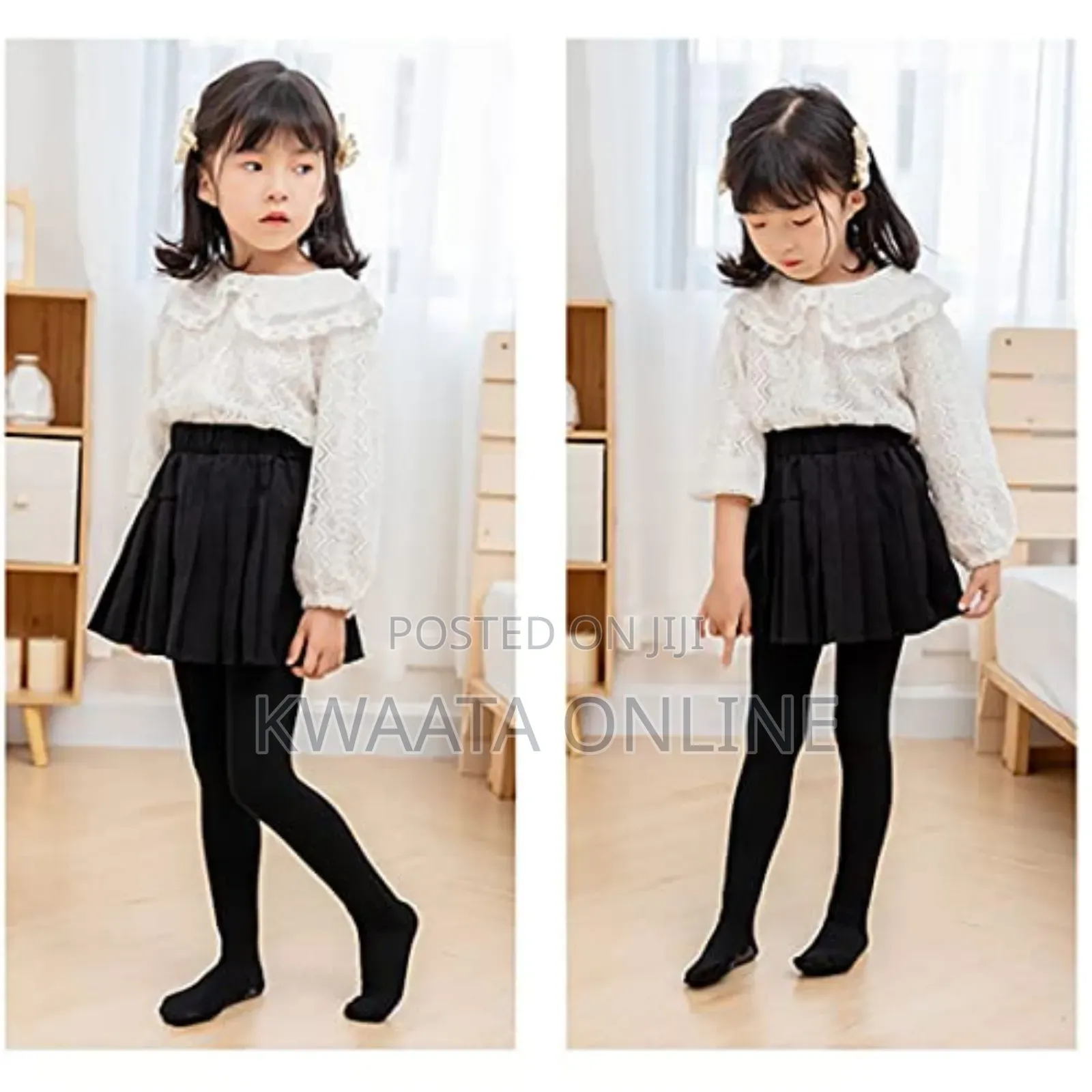 Girls Ballet Tights Cotton Stockings Strechy Soft 1-12 Years