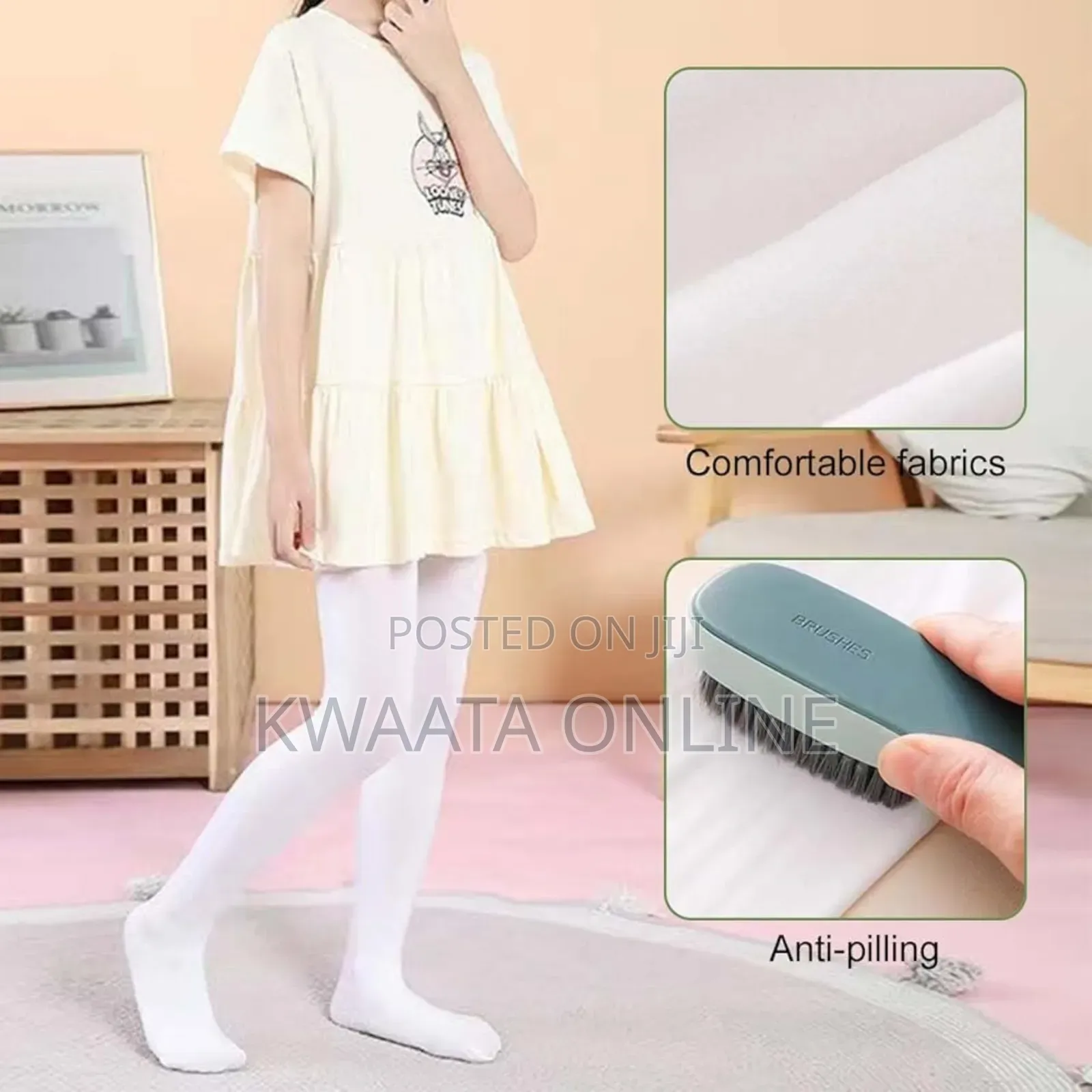 Girls Ballet Tights Cotton Stockings Strechy Soft 1-12 Years