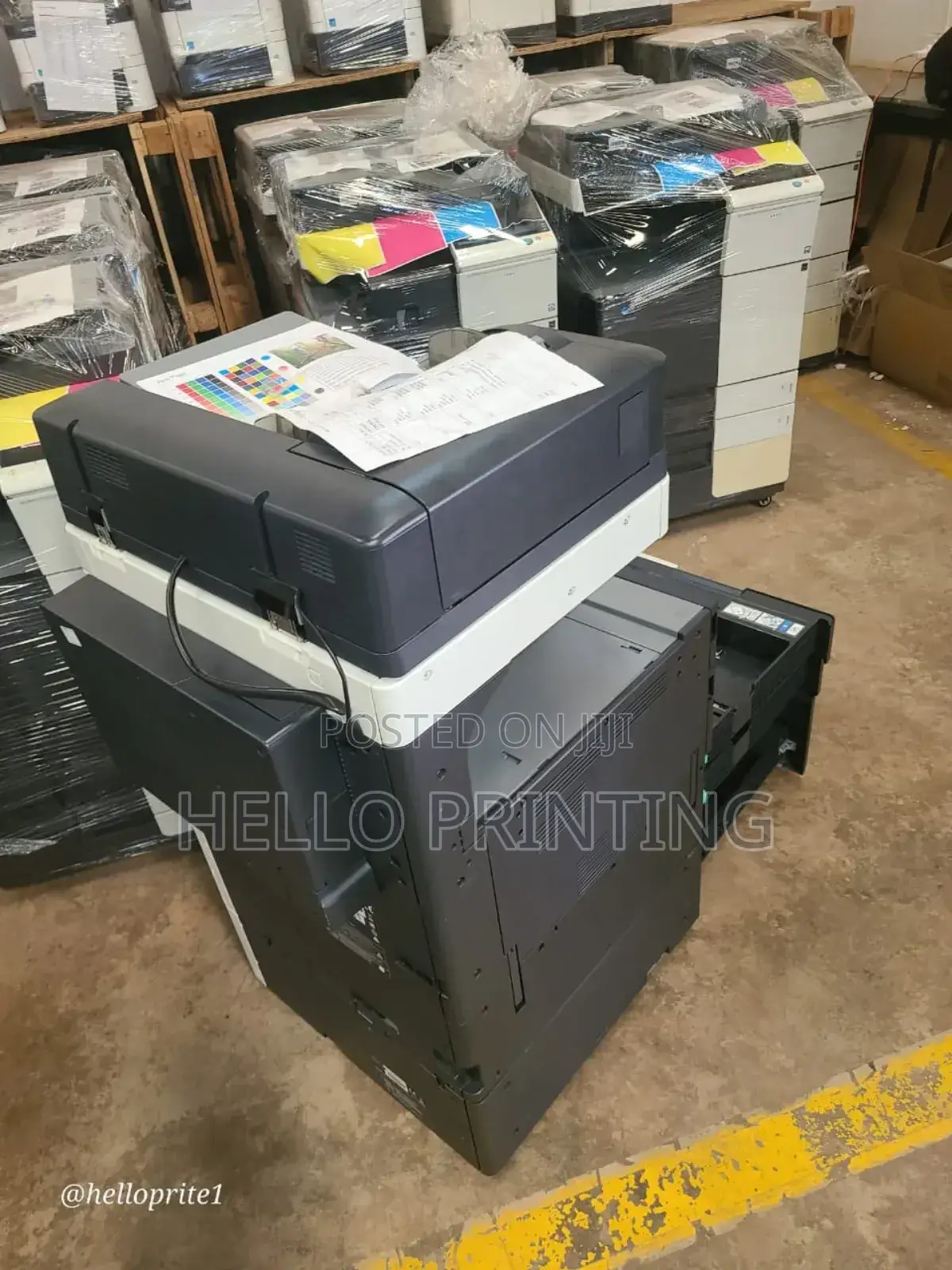 Bizhub C658 New Arrival – Prints Without Paper Jams