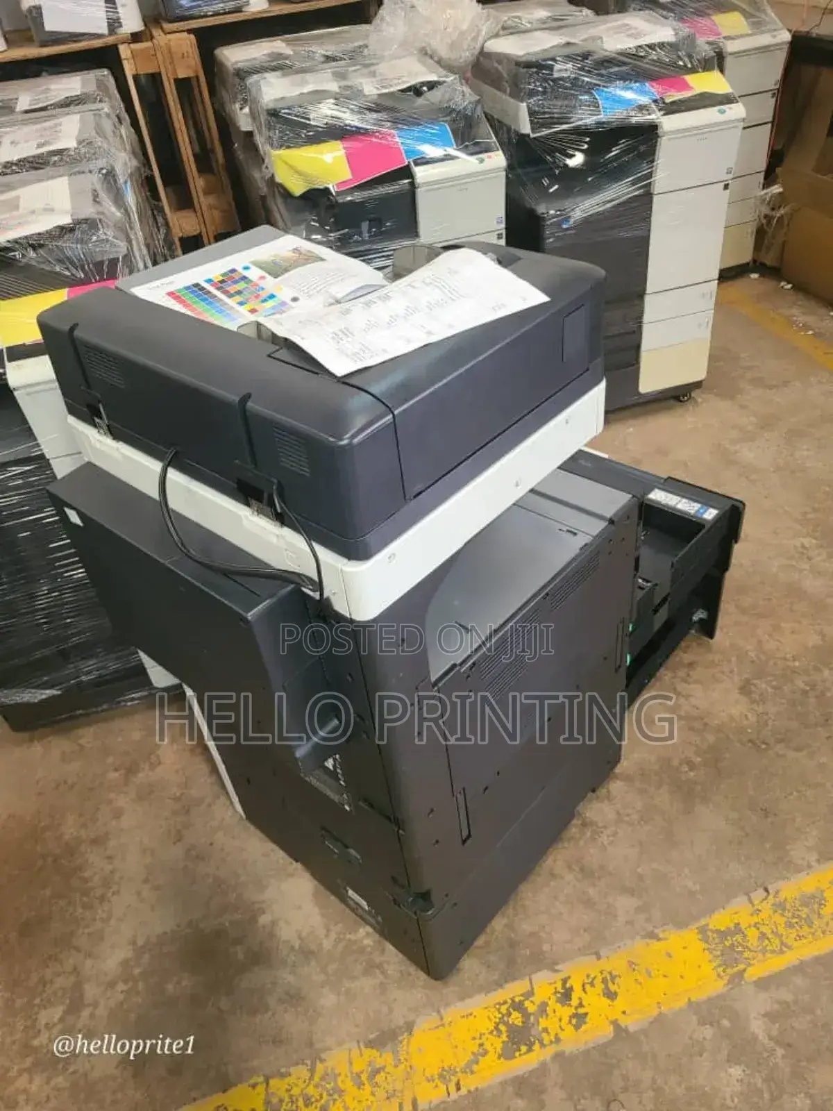 Bizhub C658 New Stock – Prints Without Ink Mess