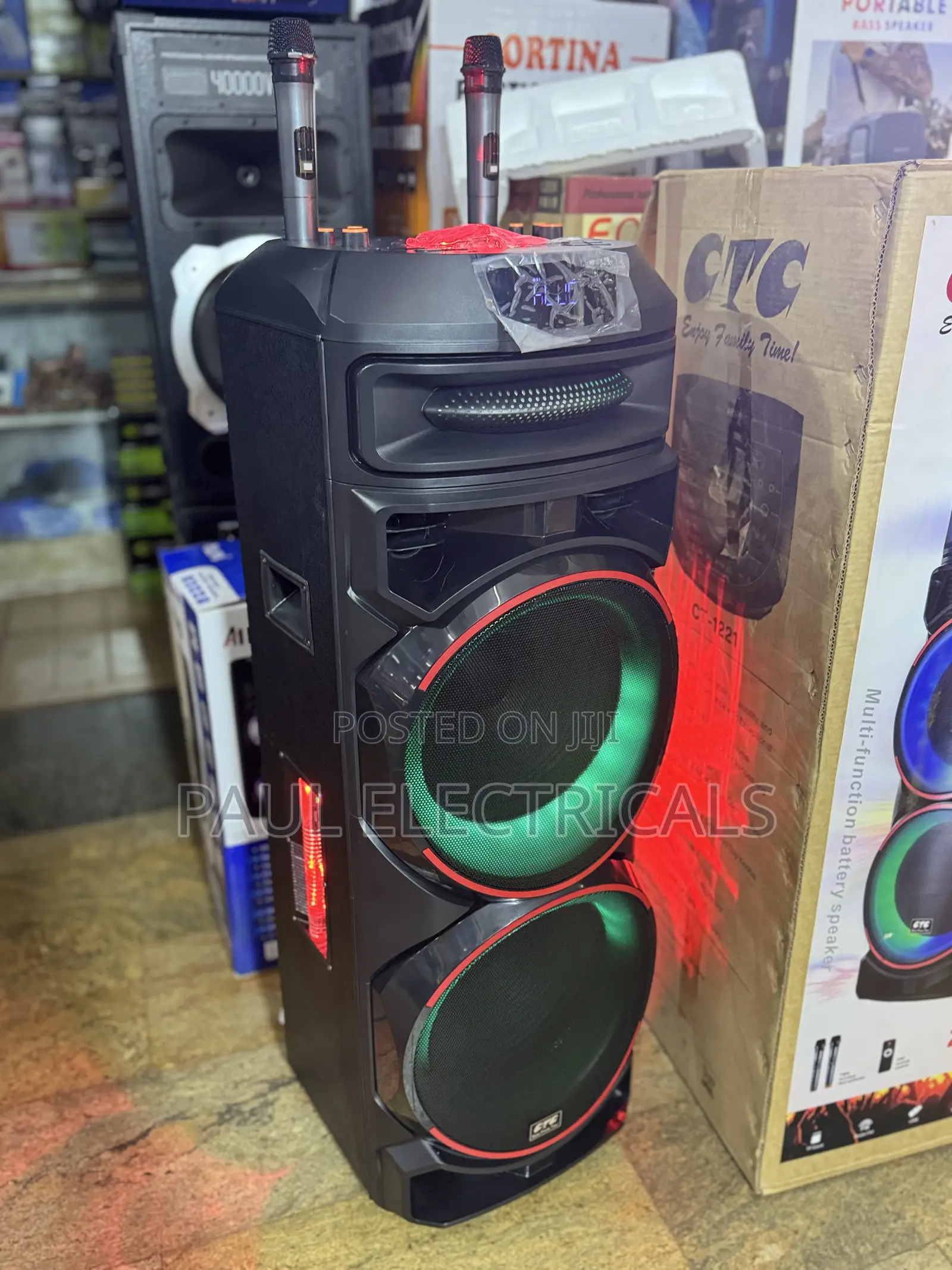CTC Speaker Rechargeable 1221