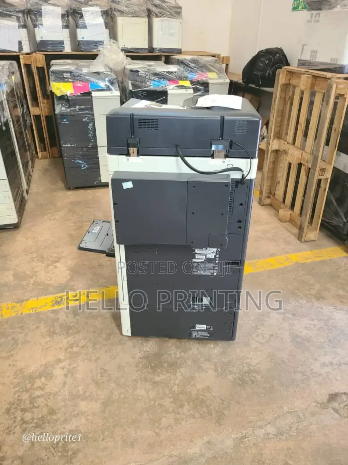Bizhub C658 New Stock – Handles Long Documents Easily