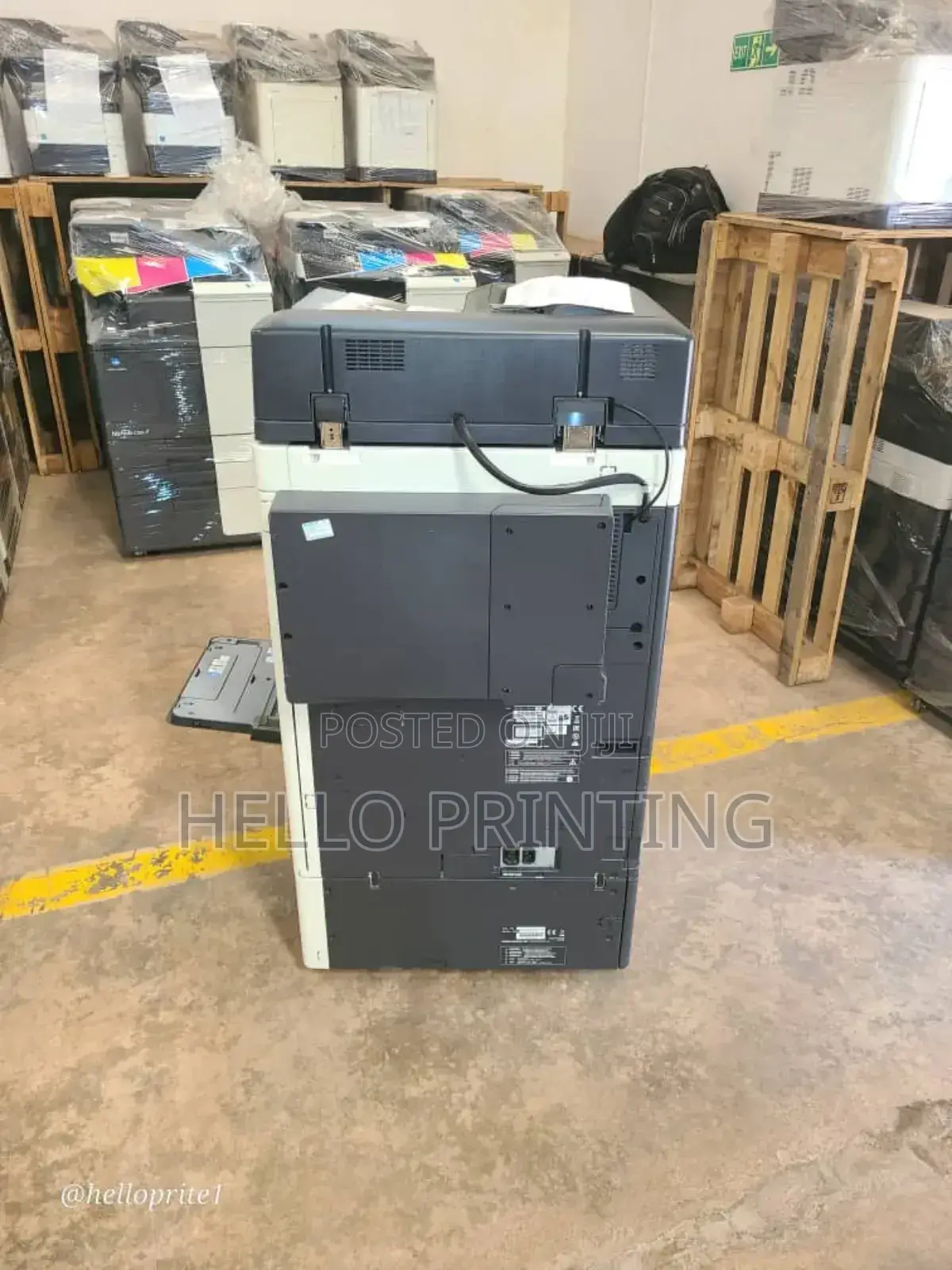 Bizhub C658 New Stock – Large Paper Capacity for Heavy Use