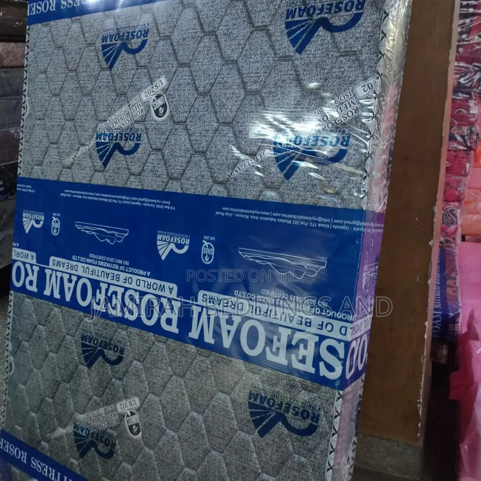 6*6 Rose Foam Mattress Available