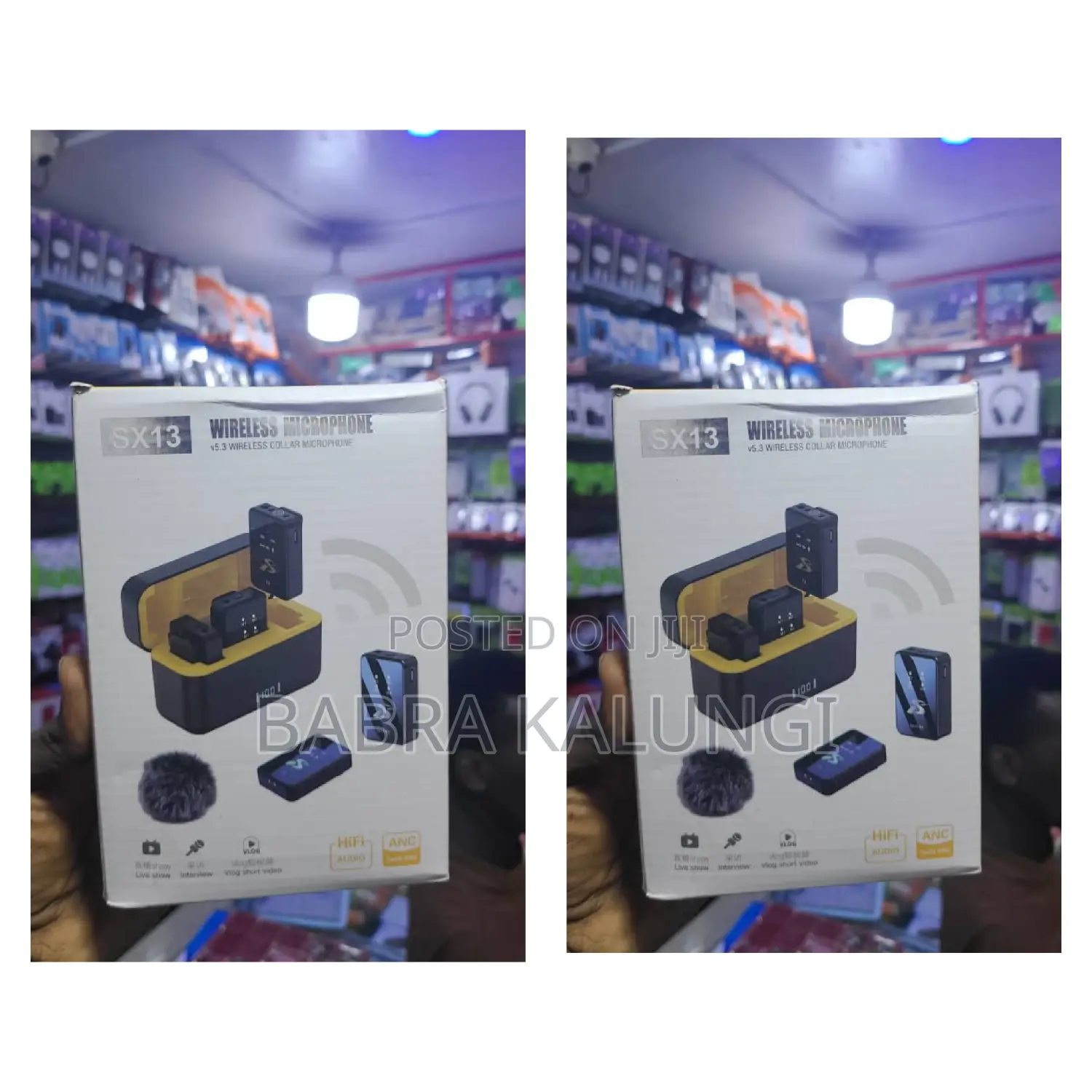 High Quality Sx13 Wireless Collar Piece Microphone