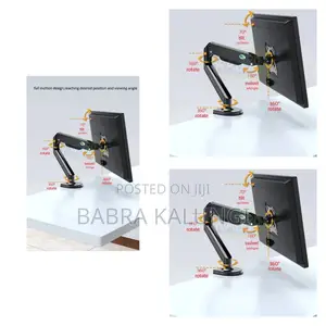 Single Monitor Mount Screen Desktop Stand Mount
