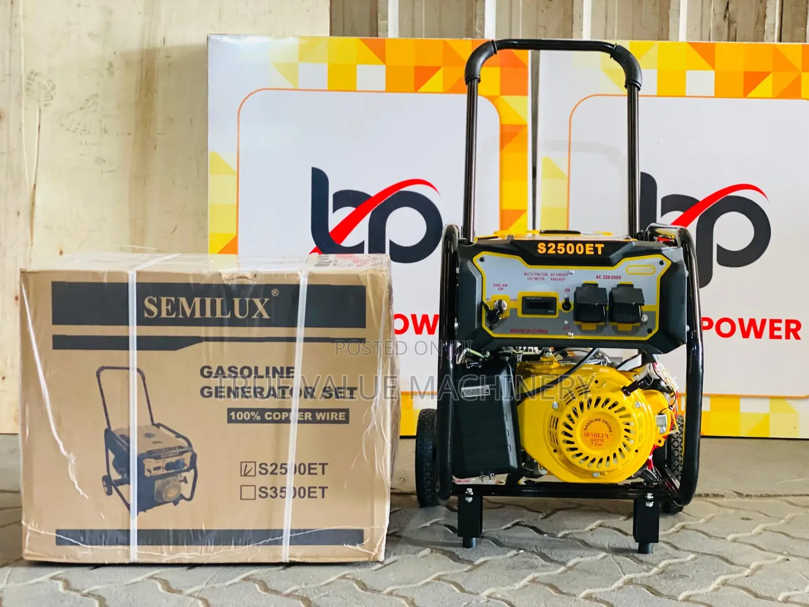 Semilux Gasoline Generator S2500et