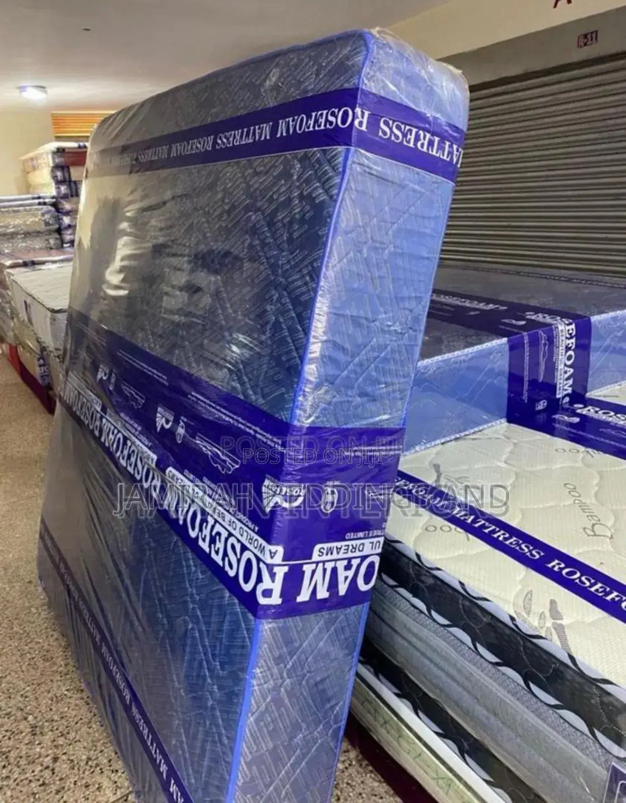 6*6 8inch Rose Foam Mattress