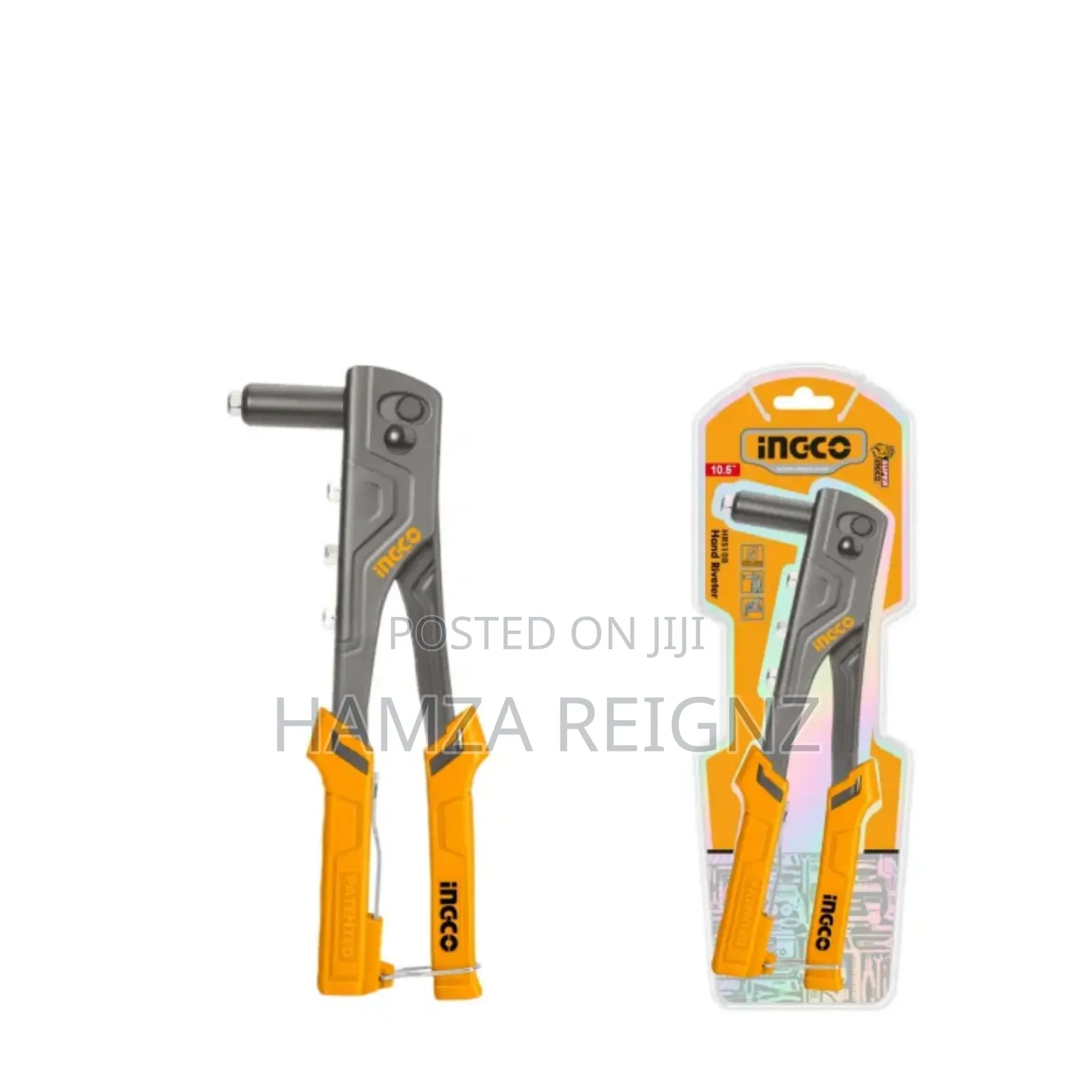 Ingco Brand New 10.5" Hand Riveter(2.4mm-4.8mm) Hrs108