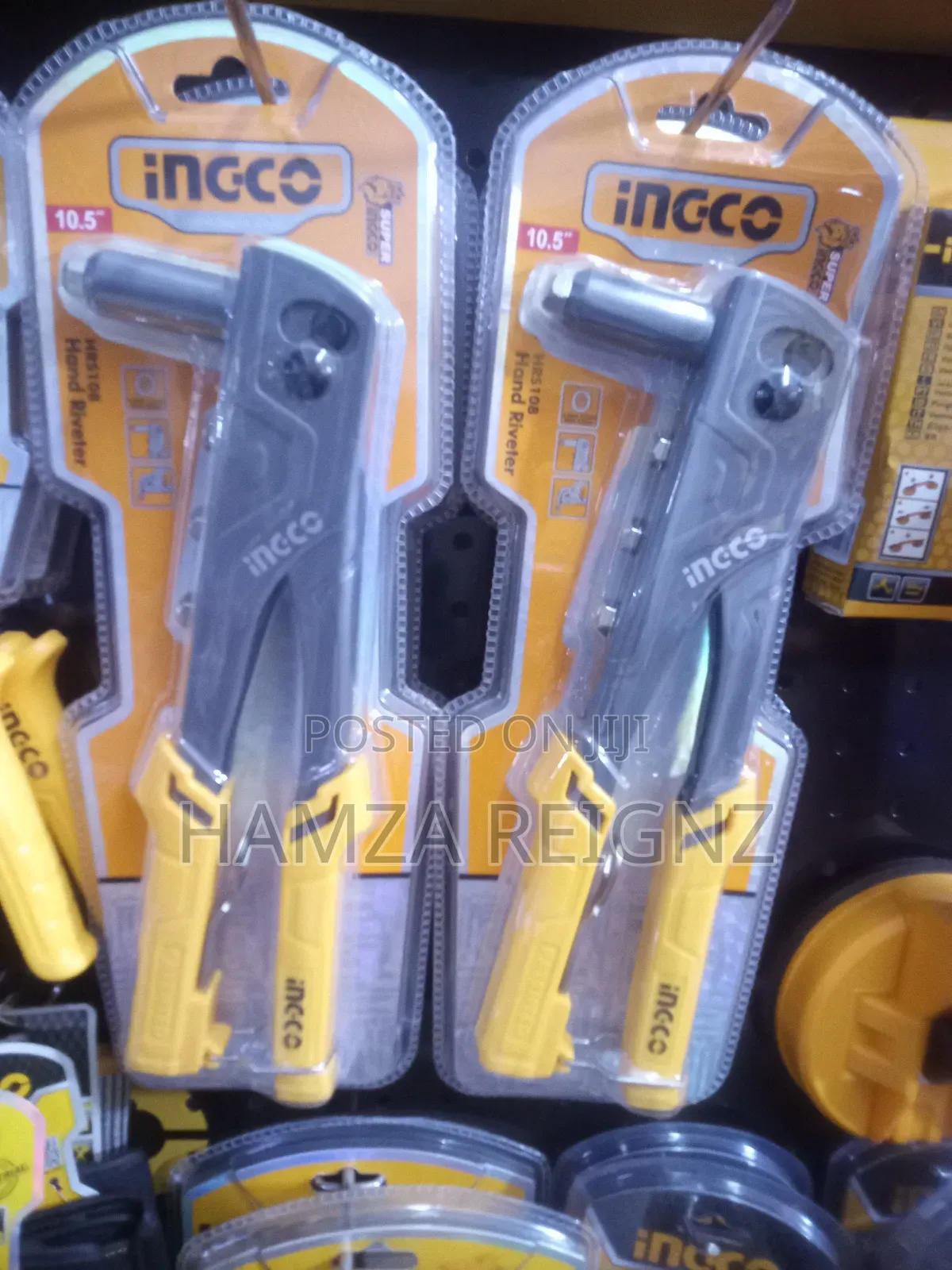 Ingco Brand New 10.5" Hand Riveter(2.4mm-4.8mm) Hrs108