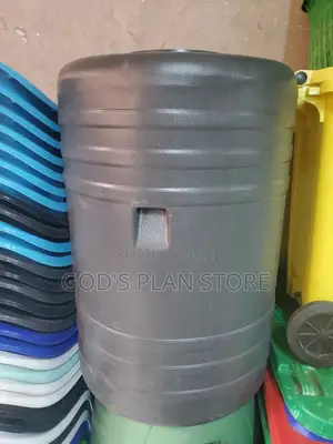 135litres Black Plastic Water Tank