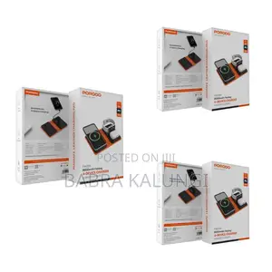 Porodo 8000mah Folding 4-Device Charger