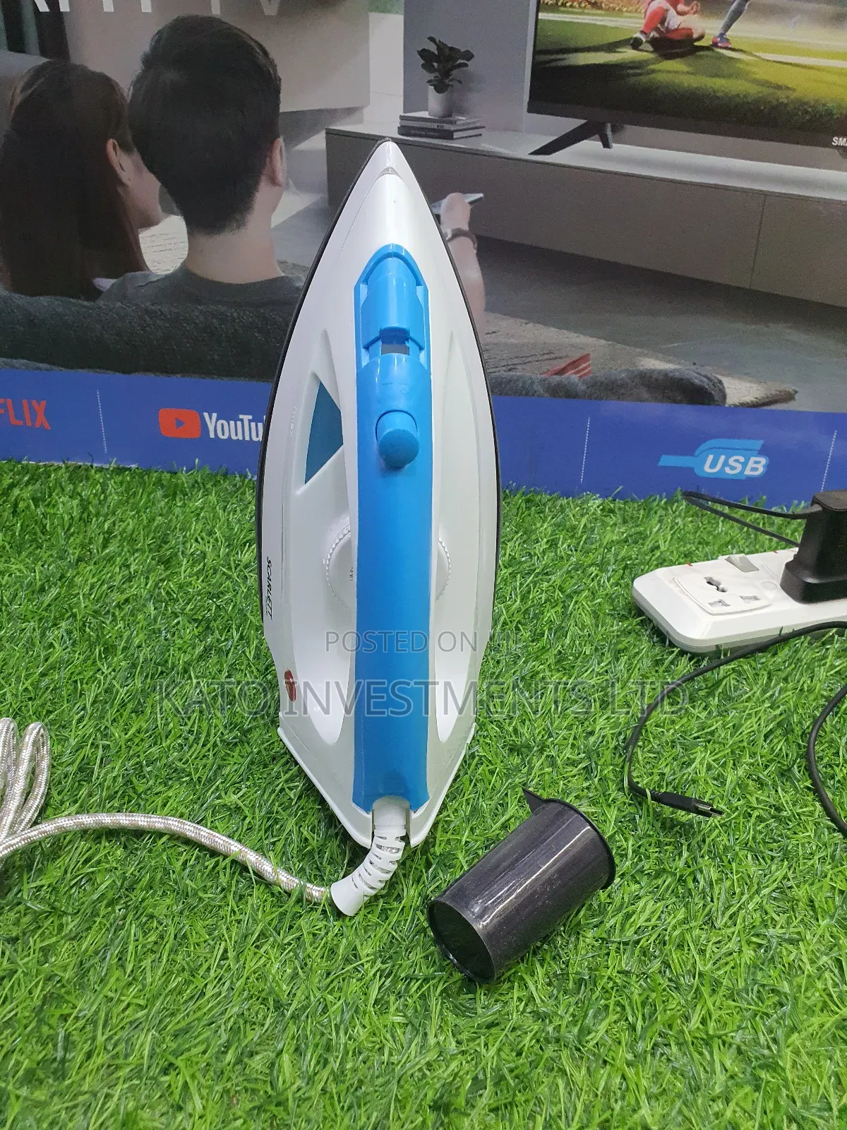 Scarlet Steam Iron Ypf-126