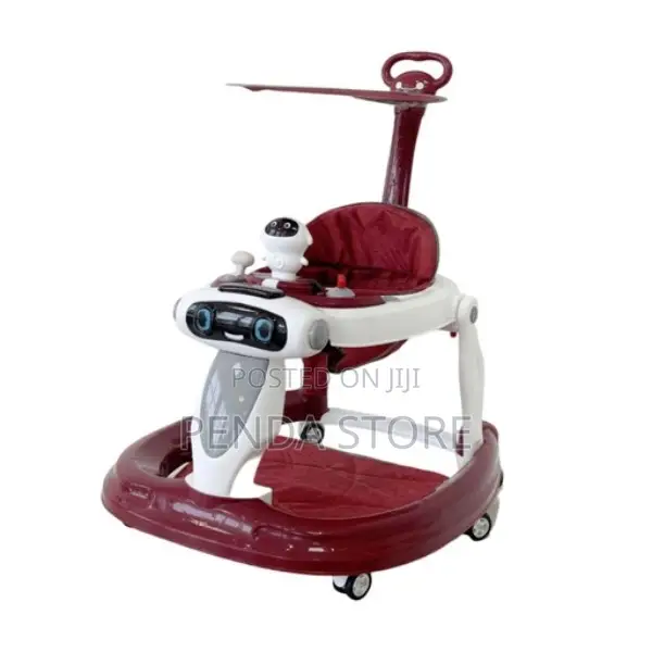 Adjustable Red Baby Walker – Comfortable Red Baby Walker