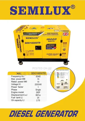 15kw Soundproof Diesel Generator