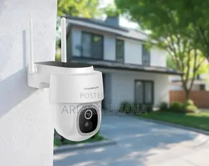 Photo - Powerology Solar Pan Tilt Outdoor Camera