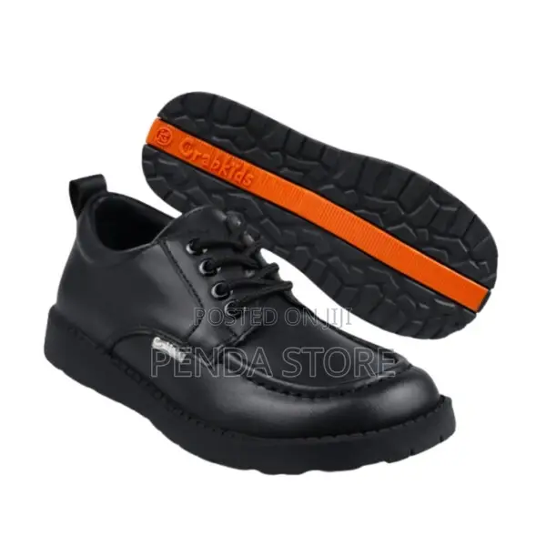 Comfy Boys Non Polishable Shoes –Durable Boys Non Polishable