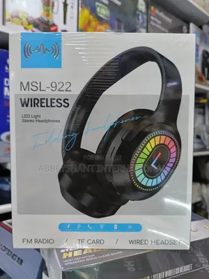 Bluetooth Headphones/MLS Bass Headphones