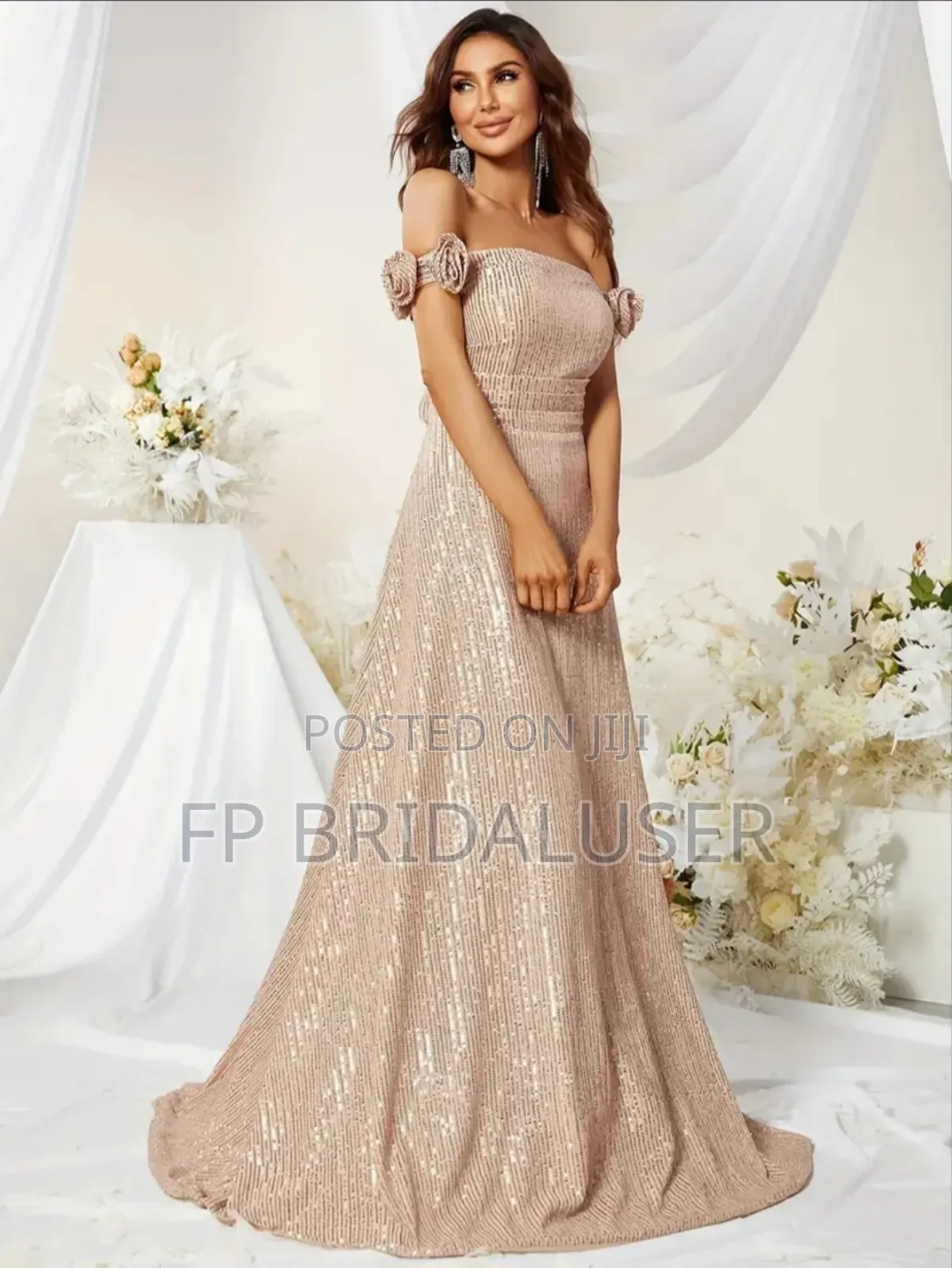 Bridesmaids Dresses for Hire X6 PCS Gold